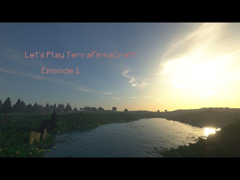 Let's Play modded Minecraft, TerraFirmaCraft Episode 1