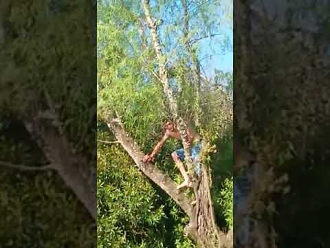 Increíble salto al agua en paso de la arena cerro largo