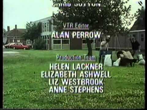 The Book Tower clip and end credits Childrens ITV continuity 1989.