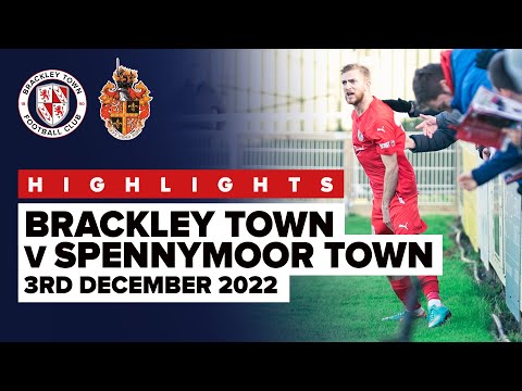 HIGHLIGHTS: Brackley Town 2 - 1 Spennymoor Town - 3rd December 2022