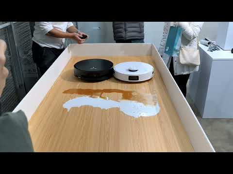 ECOVACS X8 PRO OMINI CLEANING MILK & COFFEE COMETITION