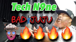 Tech N9ne (killing them with the) Bad JuJu Feat  King Iso | OFFICIAL REACTION