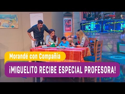Miguelito welcomes a special teacher! - Morandé con Compañía 2017