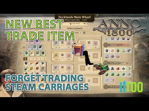 Anno 1800 Guide New best trade item Docklands / Highlife