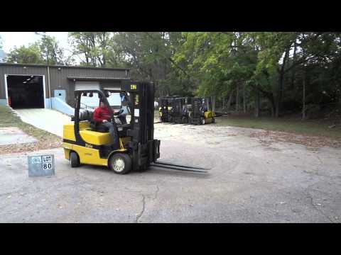 Surplus Forklift Auction Fall 2015 - Lot 80 - 8,000 LB. YALE GLC080 LP GAS LIFT TRUCK