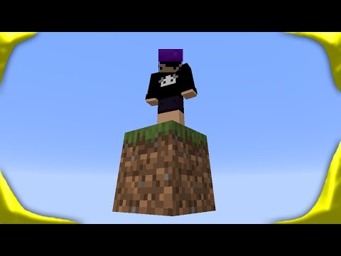 minecraft num bloco só