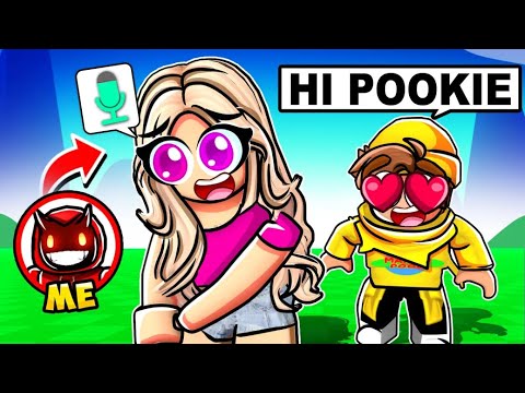 Using A GIRL VOICE CHANGER To Troll Mango!