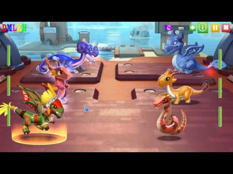 Enchantment Fights and Dungeon Battles - Dragon Mania Legends