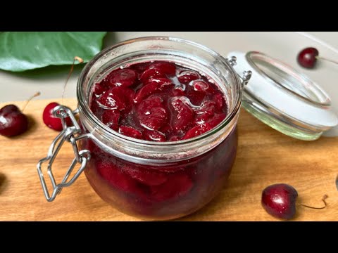 Cherry Jam Recipe | 3 Ingredients NO Pectin!