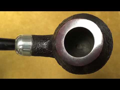 Pipa Dunhill Shell Briar gruppo 4-4108con a/m in argento (2021) (DHSH157)