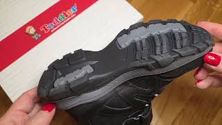 Ботинки Todler черные с серым 1451