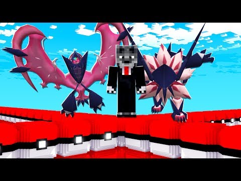 SHINY ULTRA SOLGALEO E LUNALA vs LUCKY PIXELMON - MINECRAFT PIXELMON