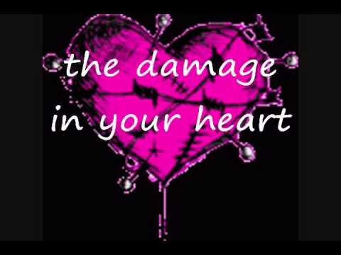 the damage in your heart weezer lyrics .wmv