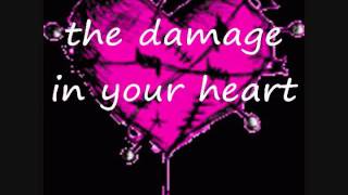 the damage in your heart weezer lyrics .wmv