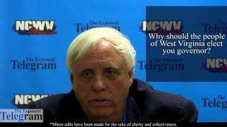Jim Justice on Why He Should Be Elected Governor
