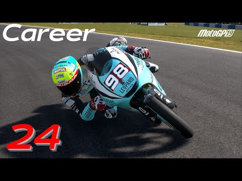 MotoGP 19 Career Mode | Part 24 DRAMA ON THE LAST LAP (Xbox Series X)