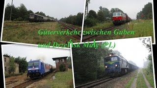 preview picture of video '☆☆☆ Güterverkehr zwischen Guben und Drzeńsk Mały (PL) ☆☆☆'