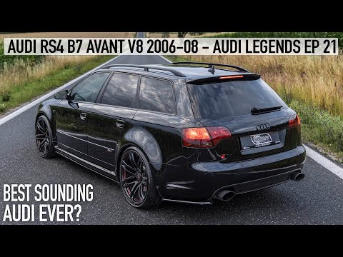 BEST SOUNDING AUDI EVER? AUDI RS4 B7 AVANT V8 4.2 - AUDI LEGENDS EP:21 - SUCH AN ICON - In Detail