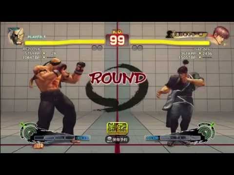 ArcadiaFighters // SSFIV AE 2012: RF (SAG) vs. Gaz desu (GUY)