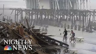 Hurricane Harvey Intensifies As It Roars Towards Texas | NBC Nightly News