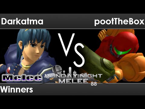 MNM 88 - Darkatma (Marth) vs pootTheBox (Samus, Dr. Mario) Winners - Melee