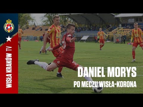 Daniel Morys po meczu z Koroną Kielce (04.05.2019)