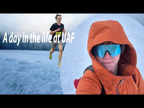 A Day in the Life of a XC Athlete at UAF || Fairbanks Alaska