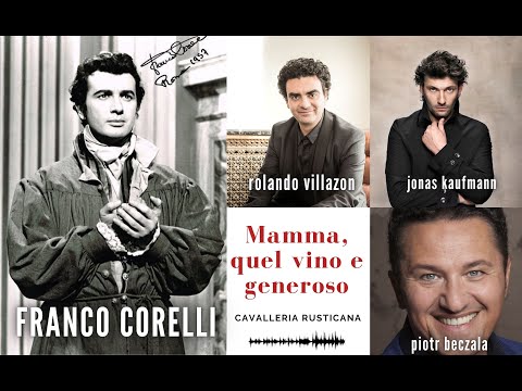 Franco Corelli destroying mediocre tenors (Kaufmann, Beczala, Villazon, etc.)