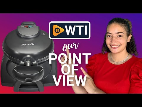 Proctor Silex Belgian Waffle Maker with Nonstick Plates - WTI product video review