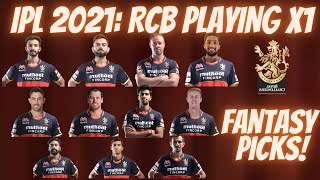 IPL 2021 - RCB Playing 11 & Fantasy picks| Kyle Jamieson | Glenn Maxwell | Dan Christian