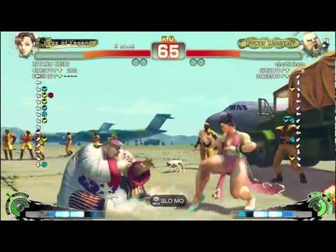 Y24 (Chun Li) vs Inco (Rufus) - AE 2012 Match *1080p*