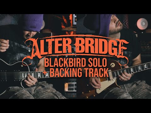 Blackbird - Alter Bridge [Solo] + Backing Track
