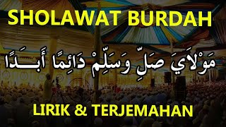 Download lagu Sholawat Burdah Versi Al Khidmah Lirik dan Terjemahannya #3 - Maula Ya Salli Wa Sallim Daiman Abada mp3