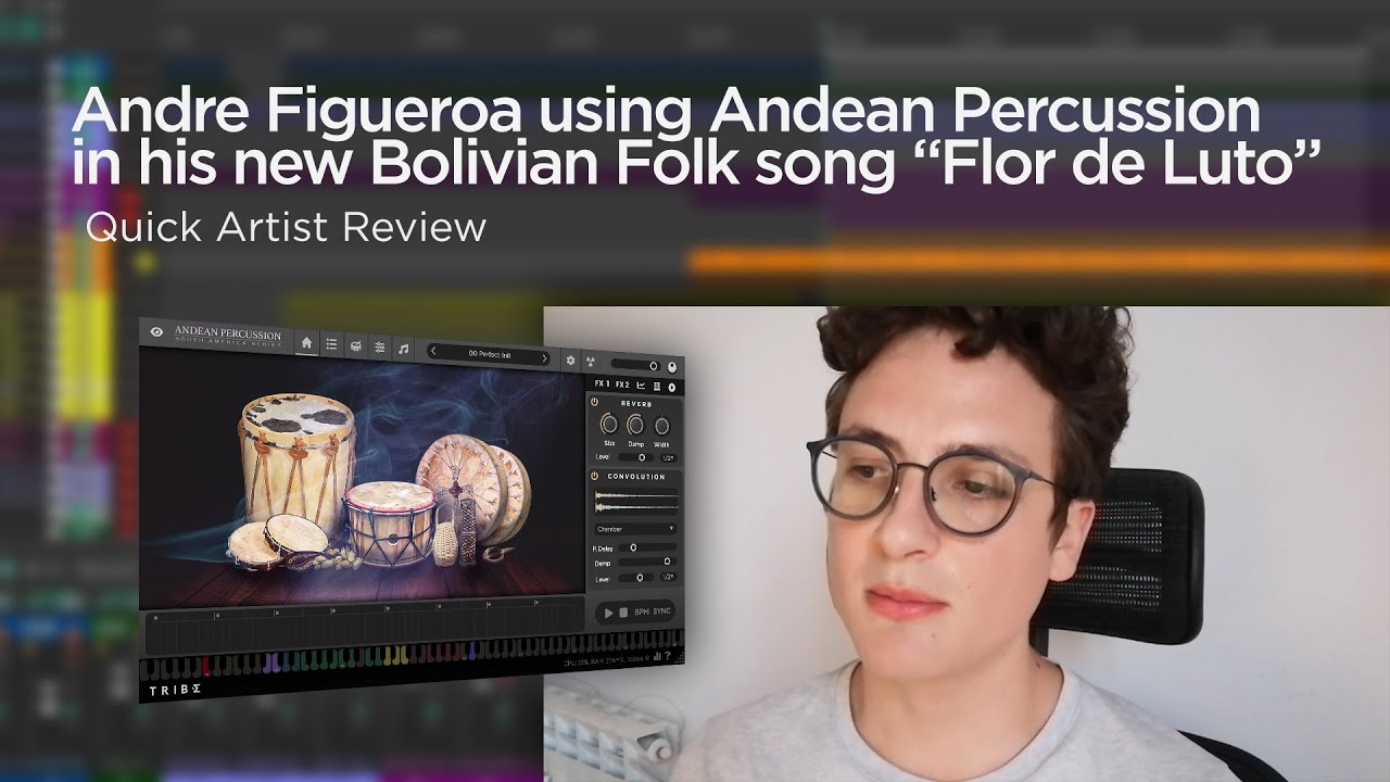 Artist Review: Andre Figueroa, Bolivian Folk Artist Reviews our Andean Percussion VST Sound Library