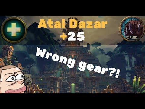 Atal Dazar +25 - Resto Druid (Zmug) PoV