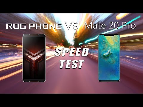 Asus Rog Phone vs Huawei Mate 20 Pro: Speed Test