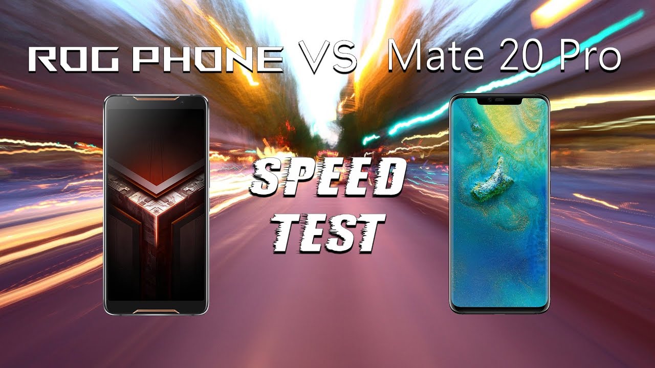 Asus Rog Phone vs Huawei Mate 20 Pro: Speed Test