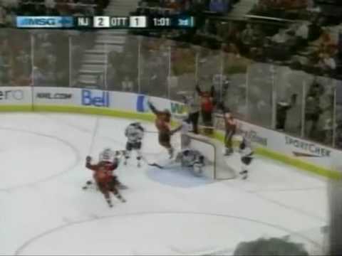 Heatley goal vs Devils (04/09/09)