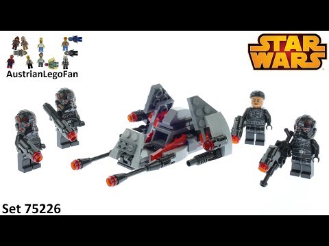 Vidéo LEGO Star Wars 75226 : Pack de combat de l'Escouade Inferno