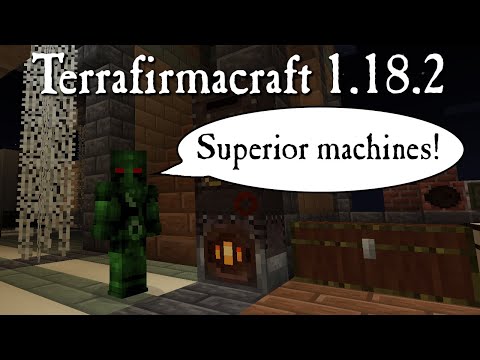 Terrafirmacraft 1.18.2 Terrafirmadoll S3 - 041 - TFC Rosia first automations