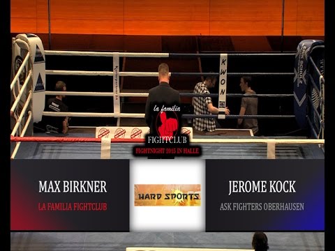 La Familia Fight Night 2015 in Halle - Kampf 17 - Max Birkner vs. Jerome Kock