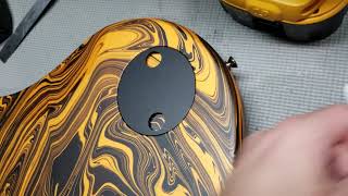 Video thumbnail for Adding rear Dunlop flushmount straplock to Dingwall NG2 by John Fox Bass