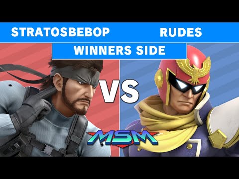 MSM 198 - Stratosbebop (snake, Joker) Vs Rudes (Captian Falcon) Winners Pools - Smash Ultimate