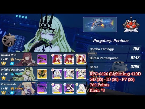 [HI3 SEA] [Ex Abyss Redlotus 410D] RPC-6626 (Lightning) - GD (SS) IO (S0) PV (SS) 769 Points