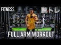 【腕トレ】腕が確実に成長する、腕トレーニング!Full Arm workout!!【筋トレ】
