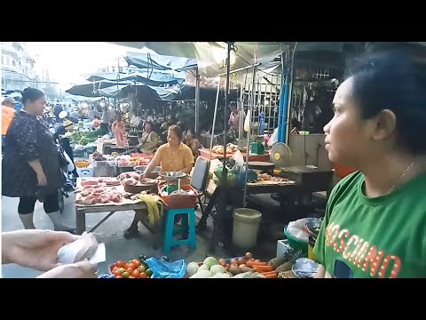 Kandal Market In The Evening - Life In Cambodian Market - Phnom Penh