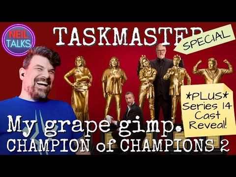Taskmaster Reaction Champion of Champions 2 & Series 14 Cast Reveal!