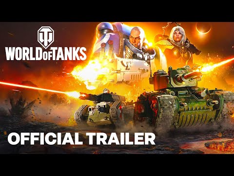 World Of Tanks - Official Rogal Dorn Warhammer 40k Tank Reveal Trailer | Skulls 2024
