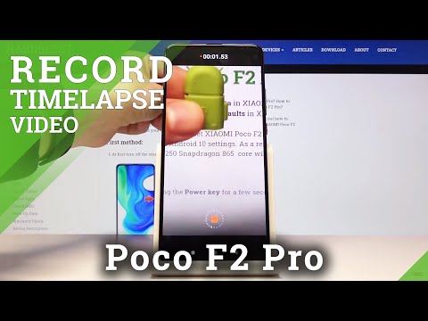 How to Record Time Lapse in XIAOMI Poco F2 Pro – Record Looped Videos