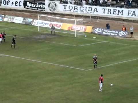 Gol Fernando Jec x Operário Série D 02-10-10 Gazeta de Joinville.wmv
